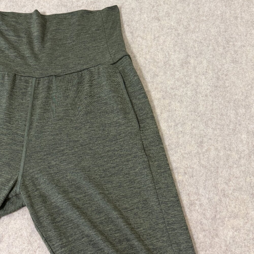 Aerie High Rise Jogger Leggings Green Athletic Lounge Pants Small - Picture 7 of 10